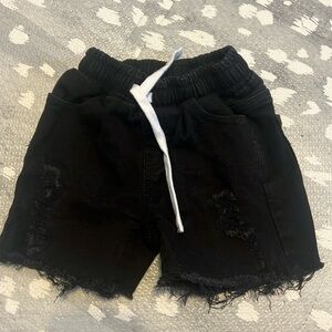 Olive and Scout black shorts